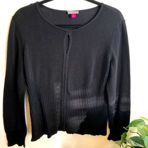 Vince Camuto black key whole women’s top, XL